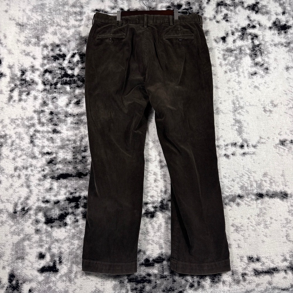 Polo Ralph Lauren‎ Preston Corduroy Pants Mens 38 Brown Cotton Casual - Picture 2 of 16